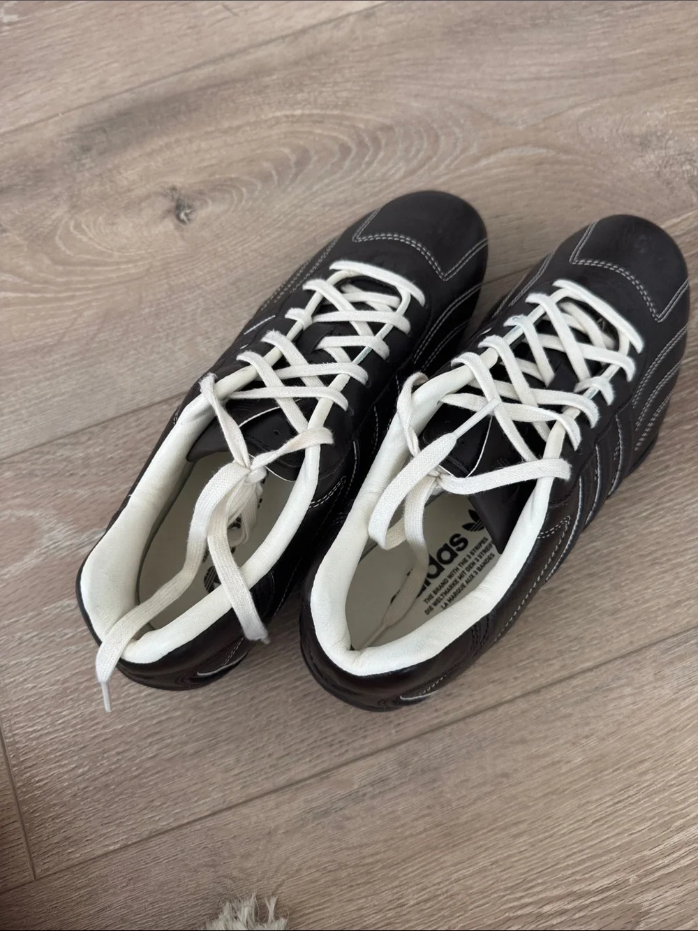 adidas Men's Brown Adiracer Low Lace Up Sneakers